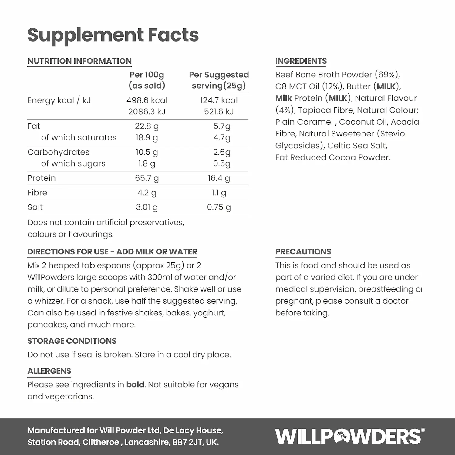 Irish Cream Keto Protein Powder - Image 6