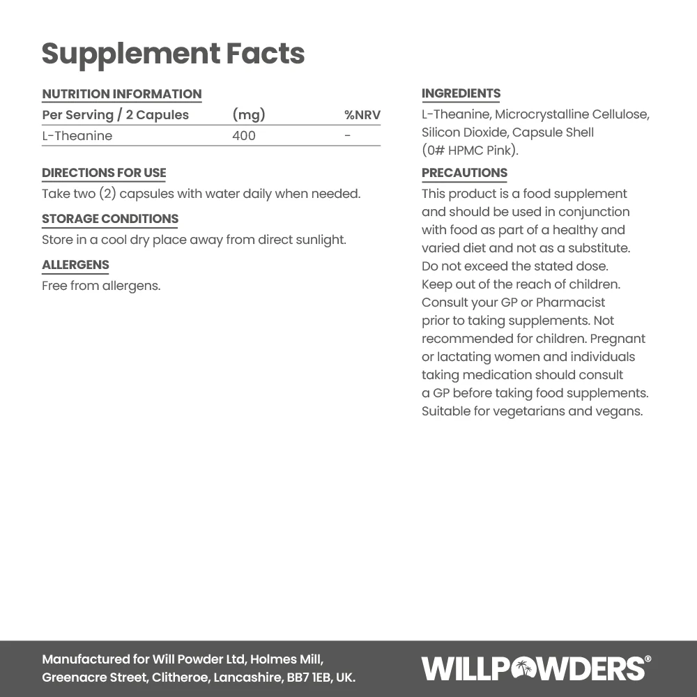 Calm – L-Theanine Supplement - Image 7