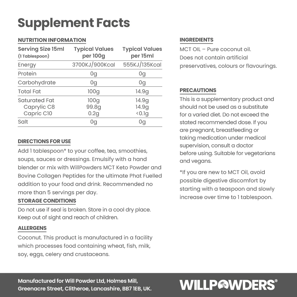 Pure C8 MCT Oil - Image 3