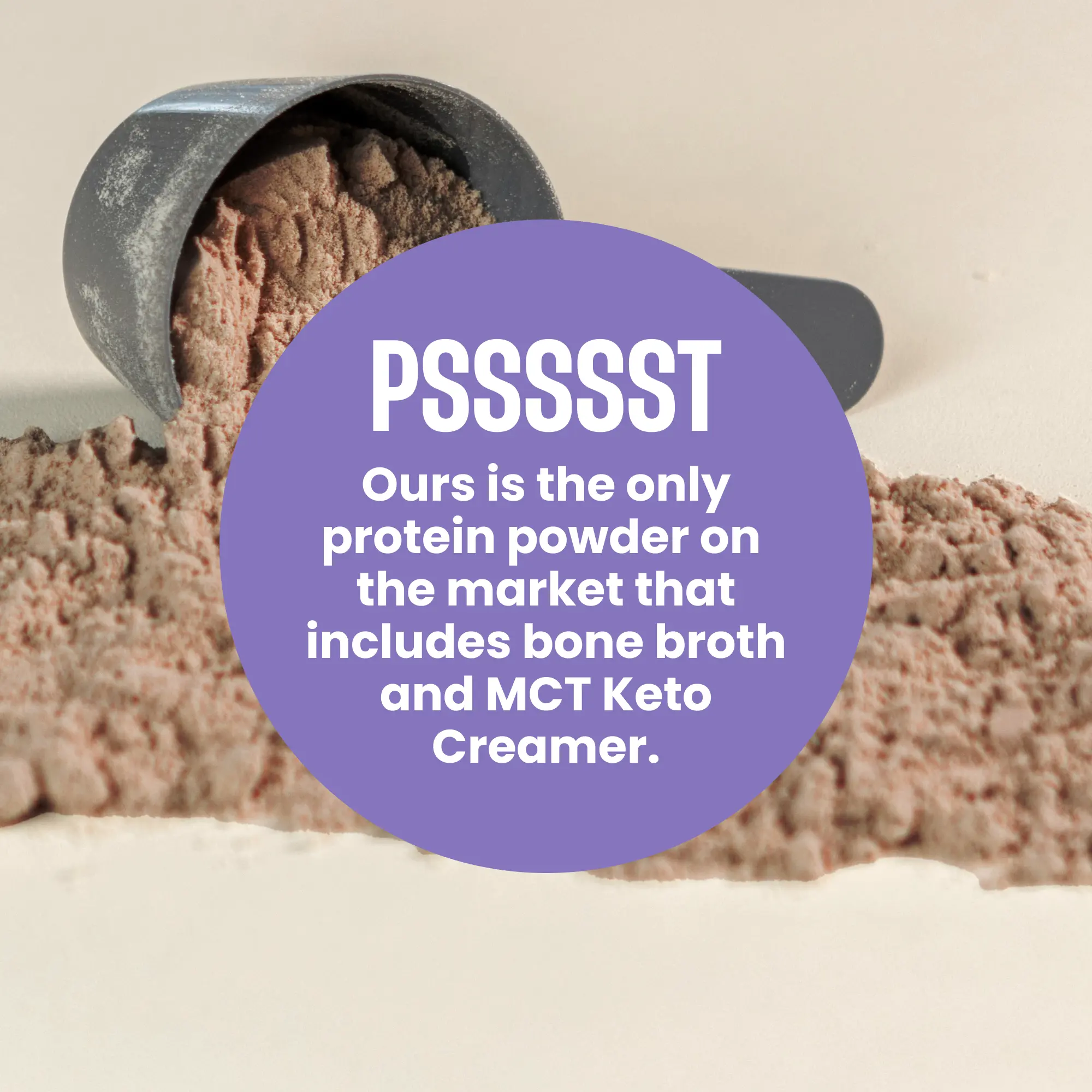 Milk Chocolate Keto Protein Powder - Image 4