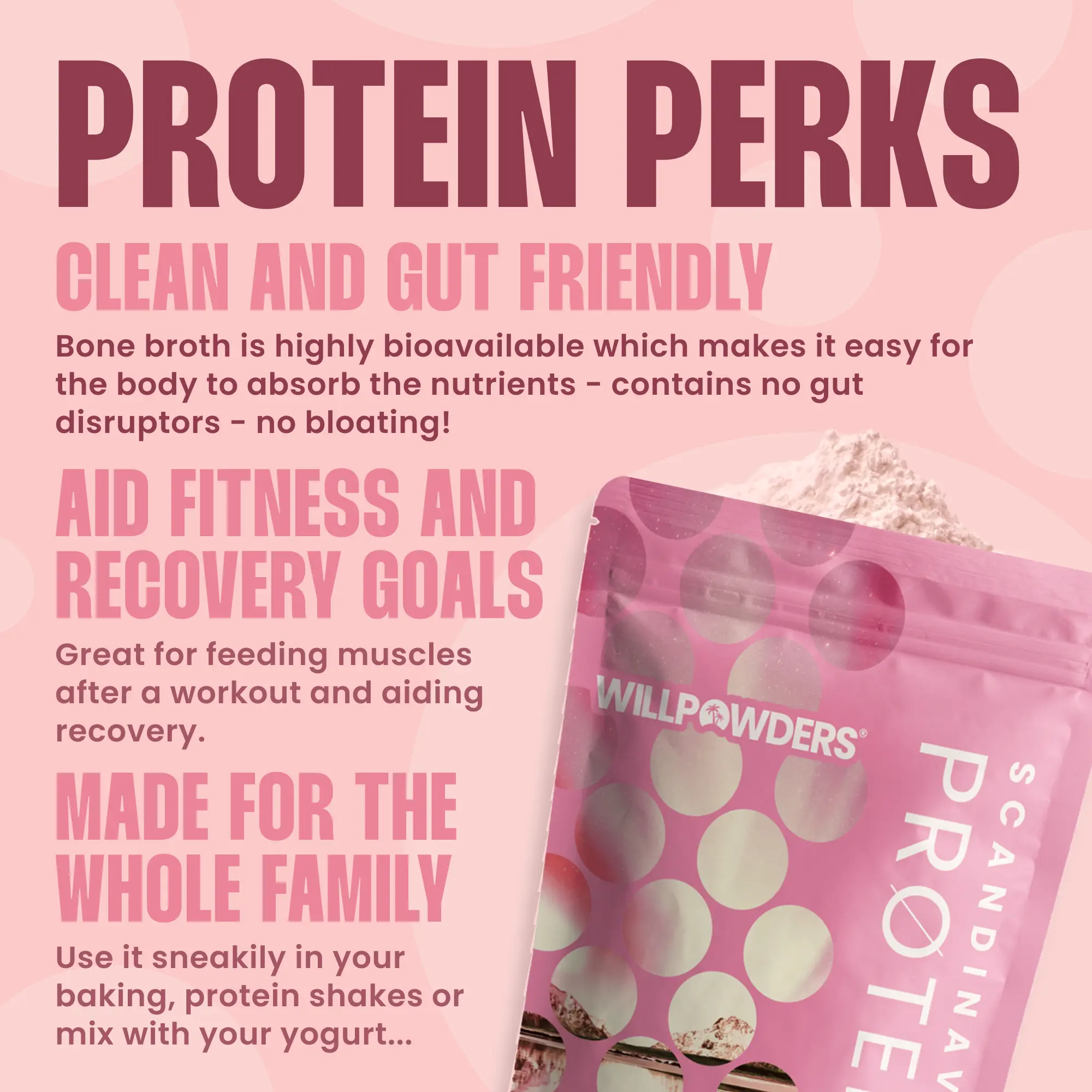 Strawberry Keto Protein Powder - Image 3